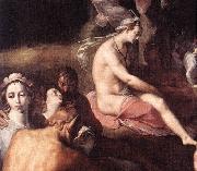 CORNELIS VAN HAARLEM The Wedding of Peleus and Thetis (detail) fdg oil painting on canvas